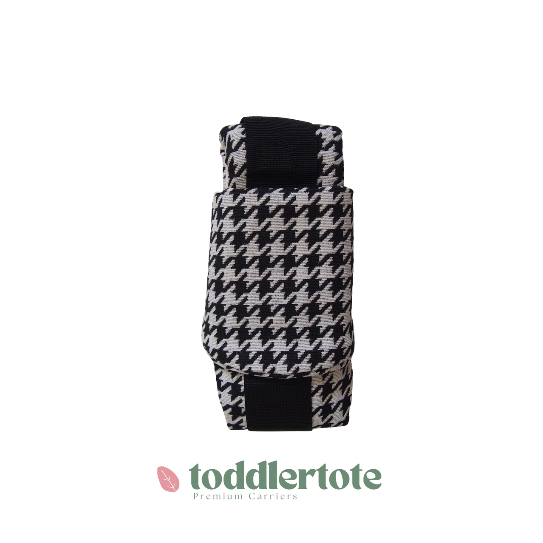 Launching Nov 25! Houndstooth & Black Toddler Tote | Reversible Carrier
