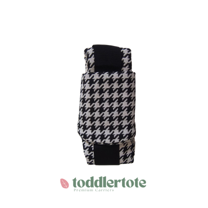 Launching Nov 25! Houndstooth & Black Toddler Tote | Reversible Carrier