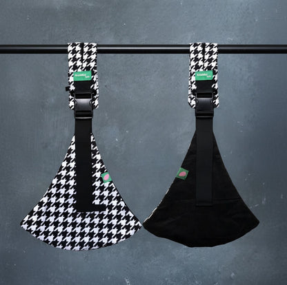 Launching Nov 25! Houndstooth & Black Toddler Tote | Reversible Carrier
