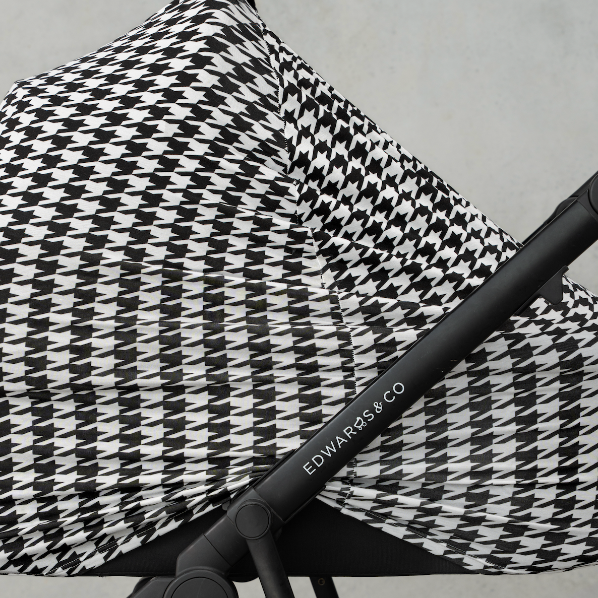 Black Houndstooth Multi-Use Cover